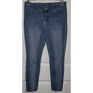 Rue 21 Denim Jeggings Jeans Size 9/10 S Distressed Freedom Flex